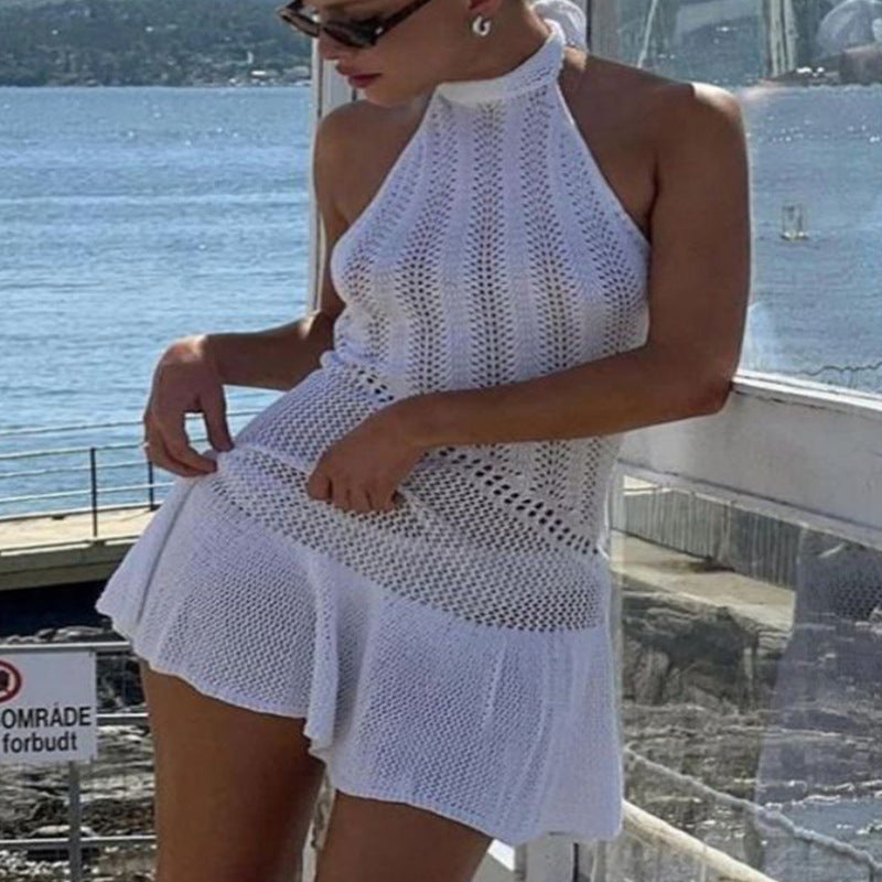Damen Strickkleid mit A-Linien-Schnitt Drune