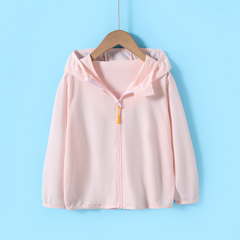 Unisex nan leichte UV-Schutz Kapuzenjacke mit durchgehendem Reißverschluss und atmungsaktivem Meshfutter Drune