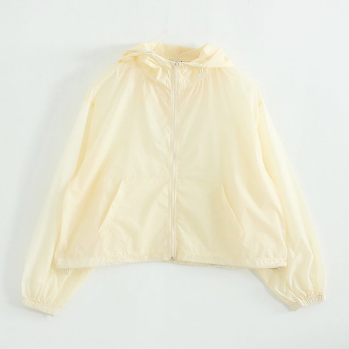 Damen Leichte Funktionsjacke mit Kapuze Drune