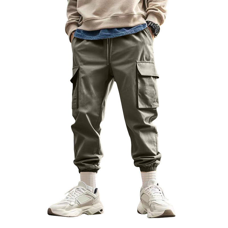 Herren nan urbaner utilitärer Jogger mit Mehrfachtaschen und konischem Bein Drune