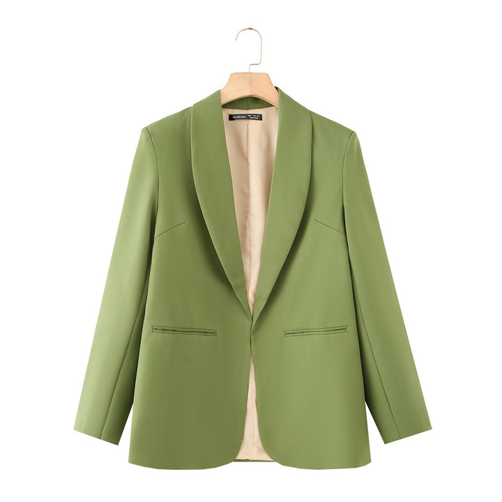 Damen eleganter Blazer mit modernem Schnitt und praktischen Taschen Drune