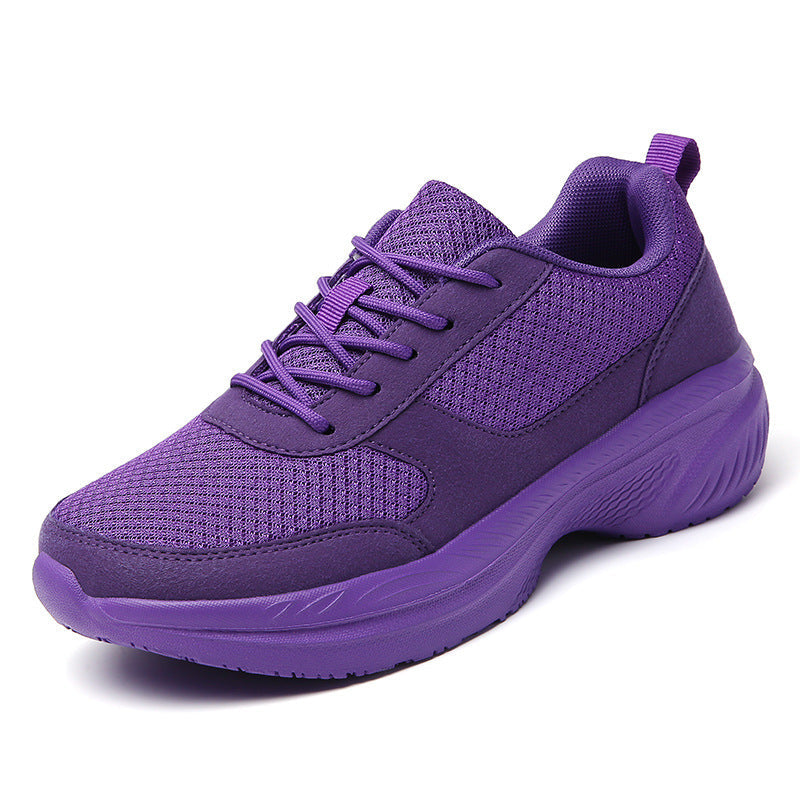 Damen Sportliche Laufschuhe mit atmungsaktivem Mesh-Obermaterial und dämpfender Sohle Drune