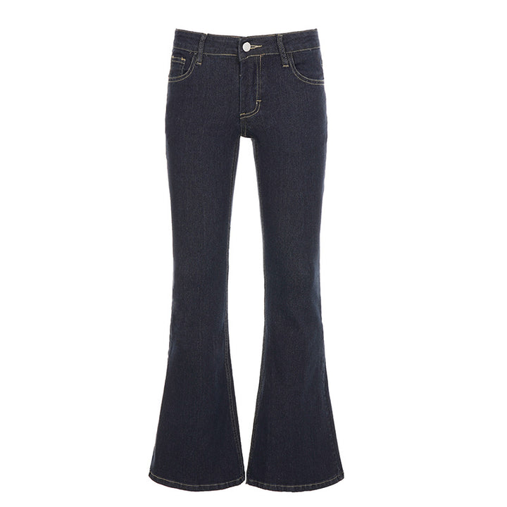 Damen Flared Jeans im eleganten Vintage-Stil Drune
