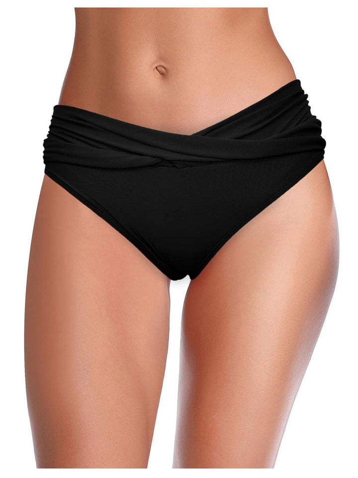 Damen Bikini-Hose mit elegantem Wickeldesign Drune