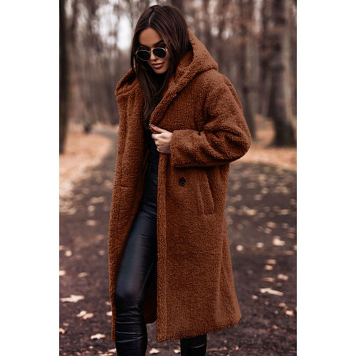 Damen Kuscheliger Oversized-Mantel Drune