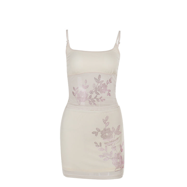 Damen Bodycon Kleid mit filigranen Spitzenakzenten Drune