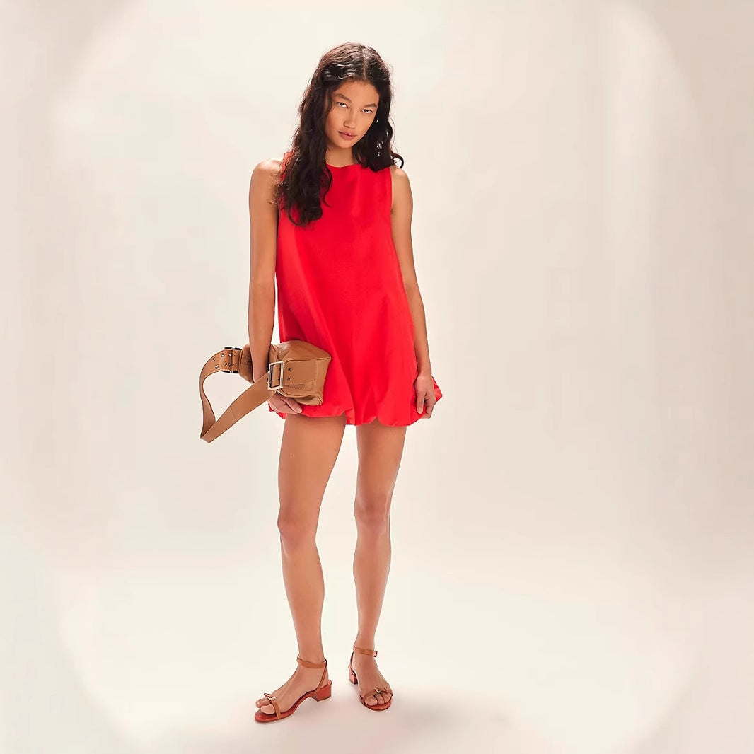 Damen lässiges oversized Sommerkleid mit voluminösem Schnitt Drune