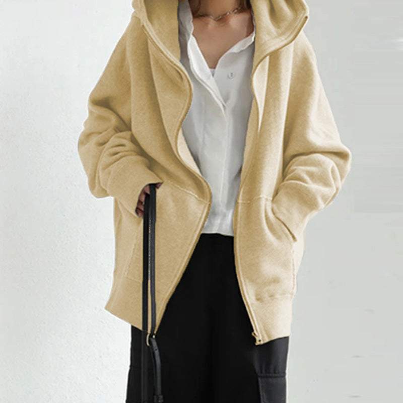 Drune | Stylische, lockere Jacke mit Reißverschluss