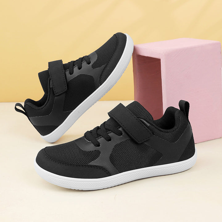 Unisex nan leichte Mesh-Sneaker mit elastischem Schnürsystem, Klettverschluss und EVA-Zwischensohle Drune