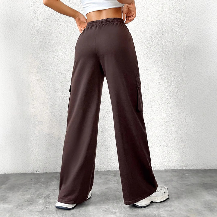 Damen Cargo-Hose im lässigen Freizeitschnitt mit praktischen Taschen Drune