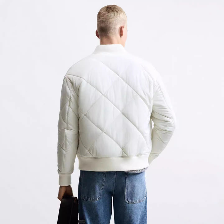 Herren gesteppte Freizeitjacke mit sportlichem Schnitt und seitlichen Taschen Drune