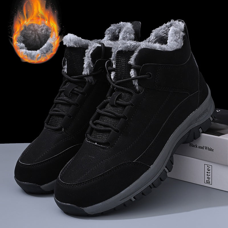 Damen Warmgefütterte Winterstiefel Drune