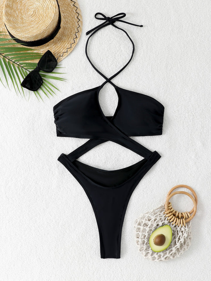 Damen Hochansicht Triangel-Bikini Drune