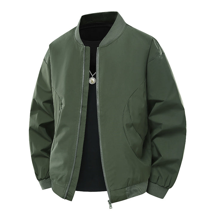 Herren stylische Bomberjacke mit unkompliziertem Schnitt und elastischen Bündchen Drune
