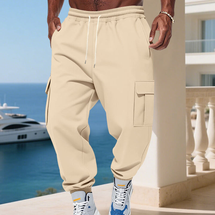 Herren Cargo-Hose mit elastischem Bund Drune