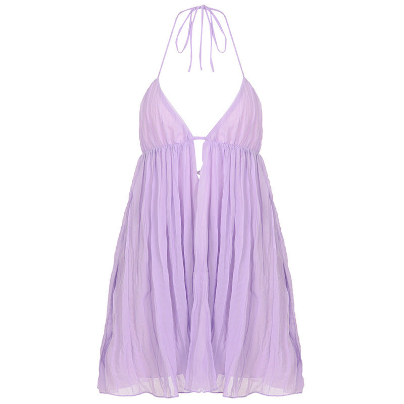 Damen sommerliches Strandkleid Drune