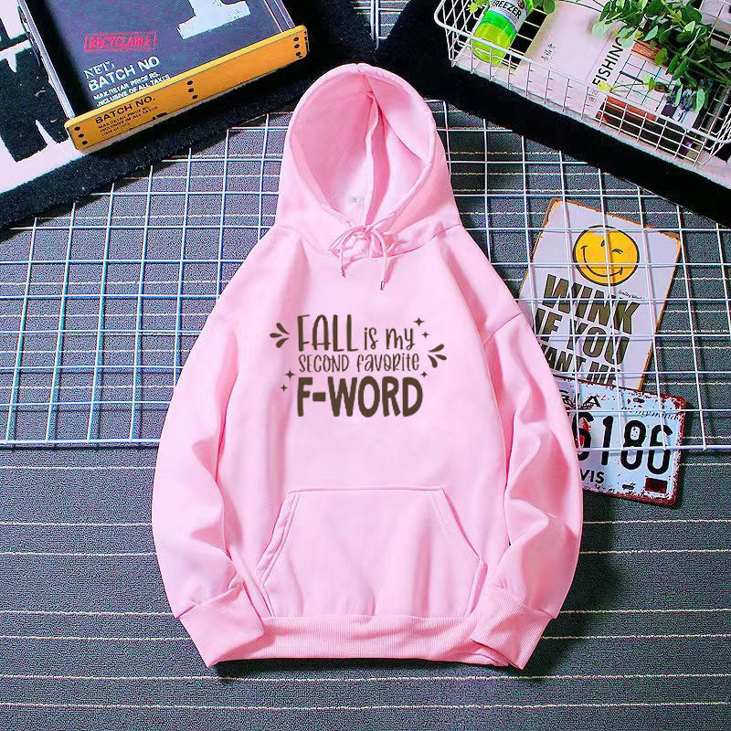Damen Kapuzenpullover mit witzigem Spruch und lässigem Schnitt Drune