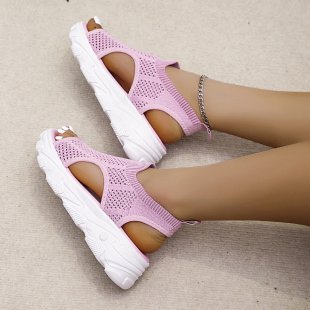 Damen Sportliche Sneakers mit atmungsaktivem Mesh-Obermaterial Drune