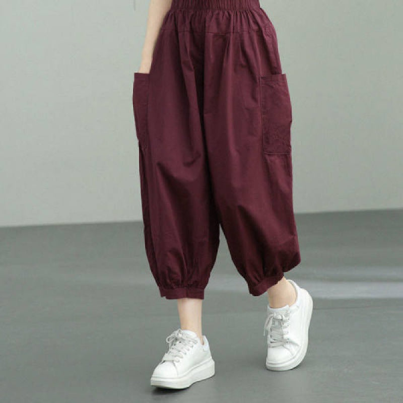 Damen lockere Cargo-Hose Drune