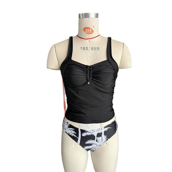 Damen Tankini mit elastischer Passform und floralem Design Drune
