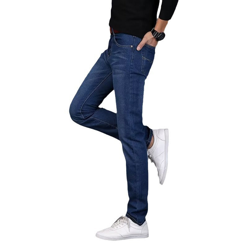 Herren Premium Slim Fit Jeans mit Elasthananteil Drune