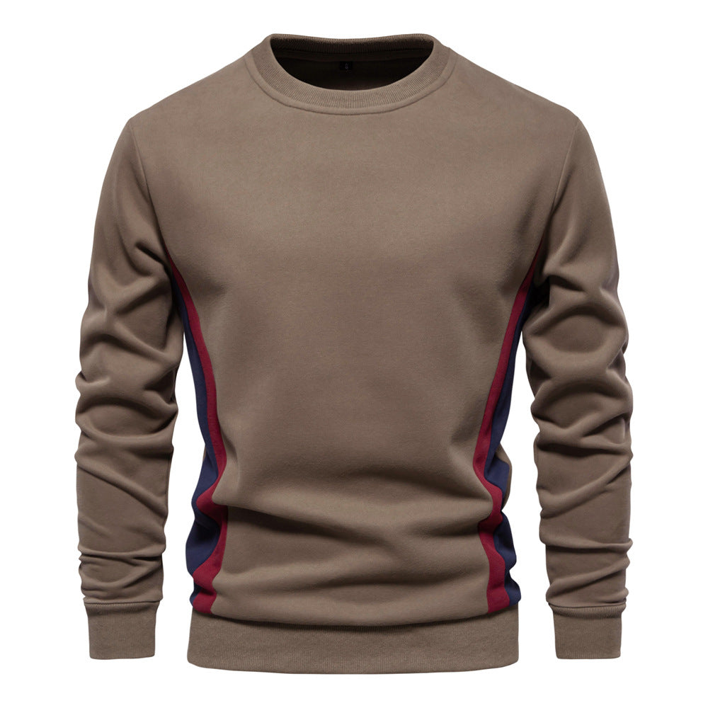 Herren Freizeit-Sweatshirt mit modernem Farbblockdesign Drune