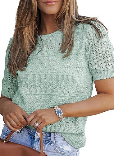 Damen Strickoberteil mit einzigartigem Strukturdesign Drune