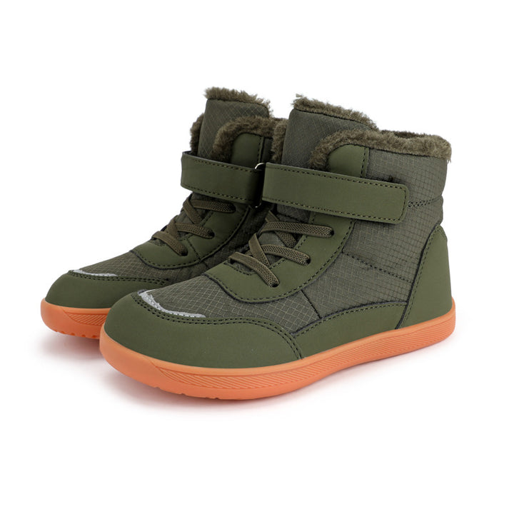 Damen Winterstiefel mit rutschfester Sohle und warmem Futter Drune