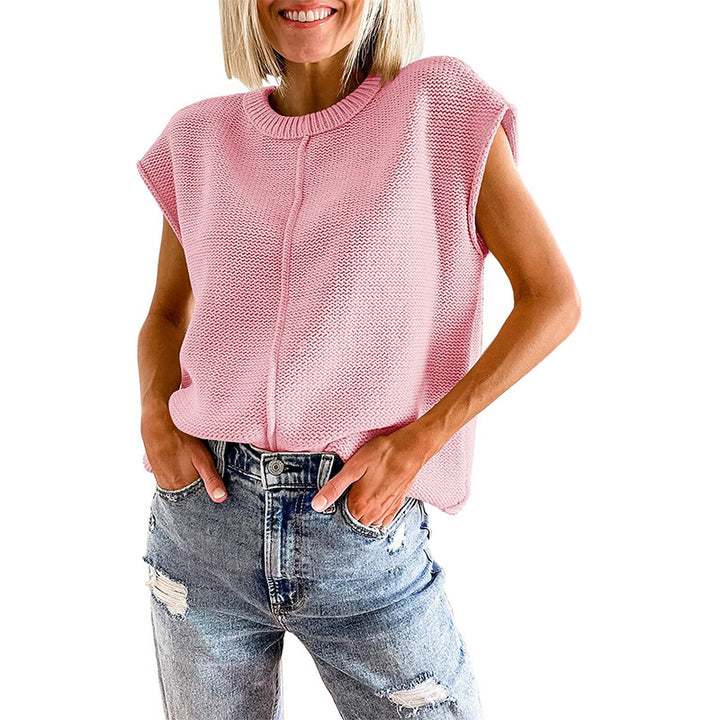 Damen Stricktop Drune