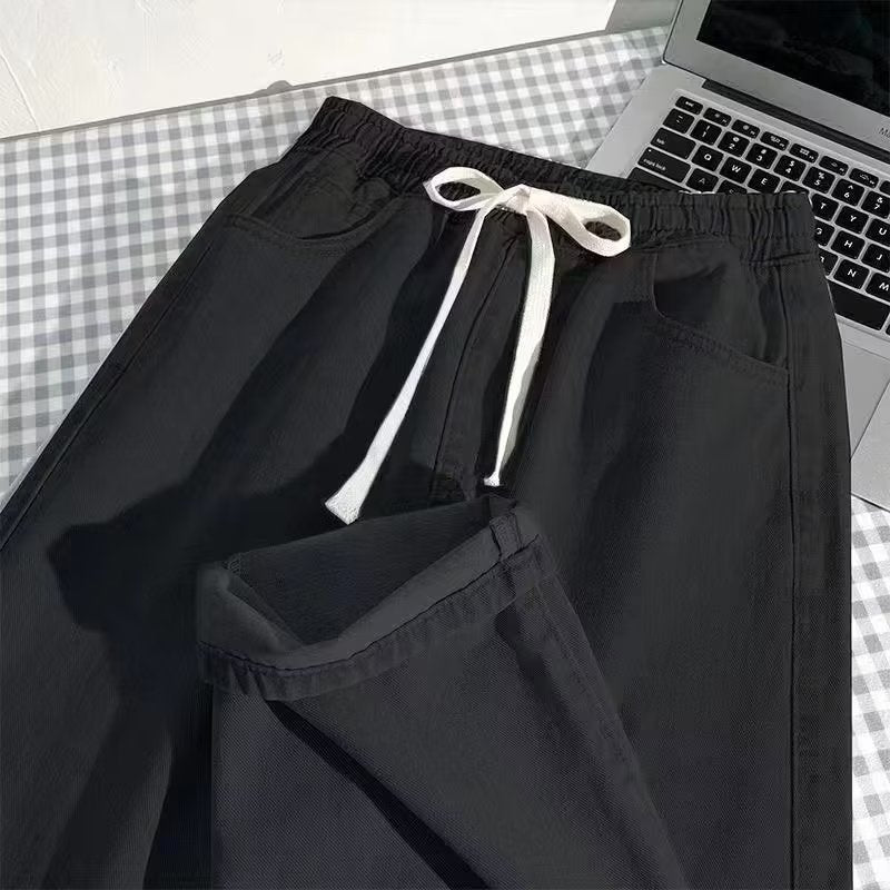 Herren Sportliche Freizeithose mit Kordelzug und tiefen Taschen Drune