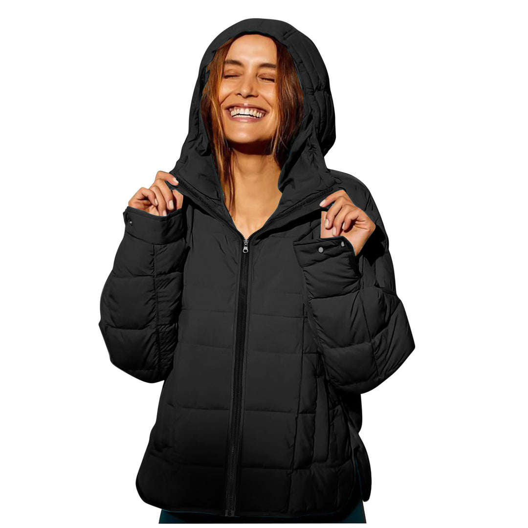 Damen Winterjacke mit abnehmbarer Kapuze und wasserabweisender Beschichtung Drune