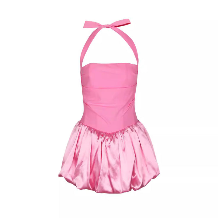 Damen Verspieltes Minikleid mit schwingendem Rock Drune