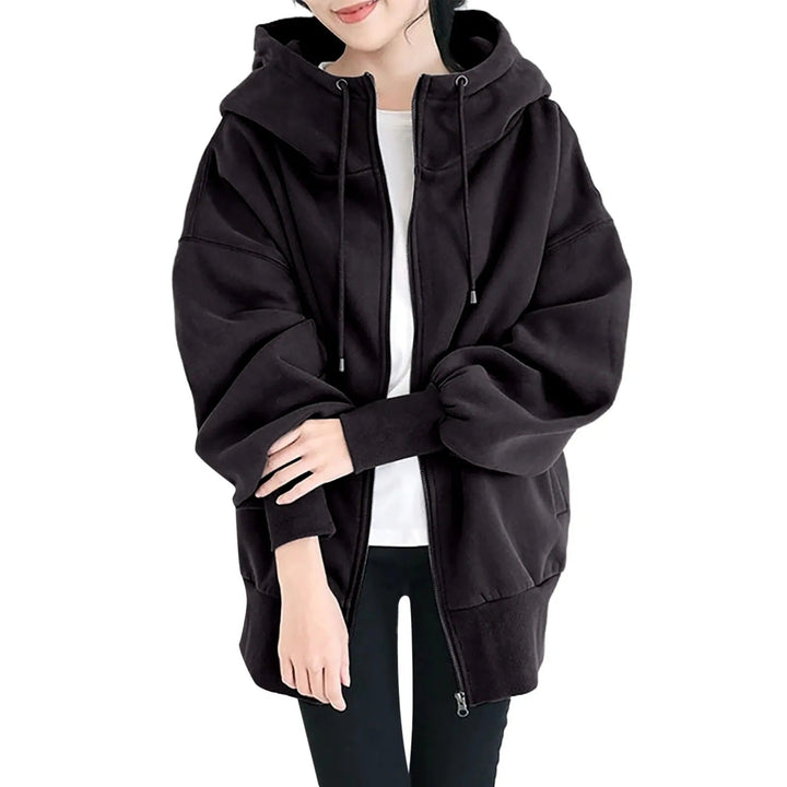 Drune | Hooded Long Zip-Up Fleece Hoodies
