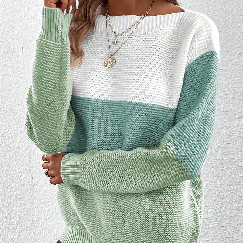 Damen Trendiger Oversize-Pullover Drune