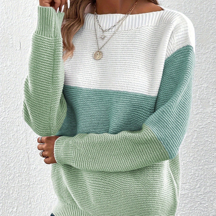 Damen Trendiger Oversize-Pullover Drune