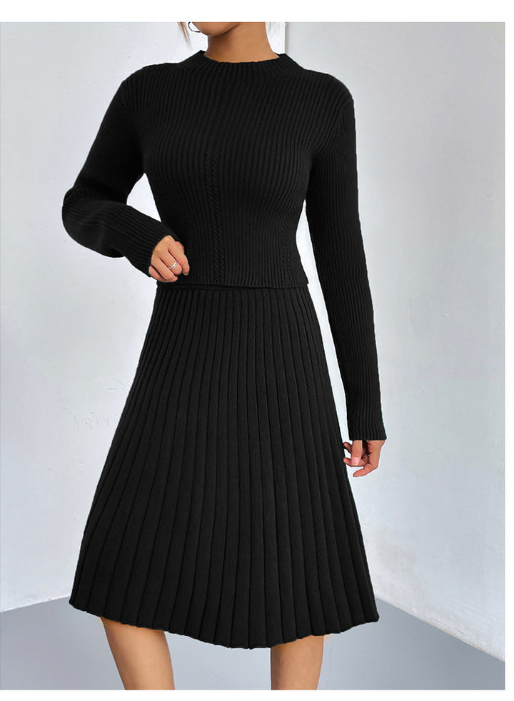 Drune | A-Linie Rock Strickpullover Set