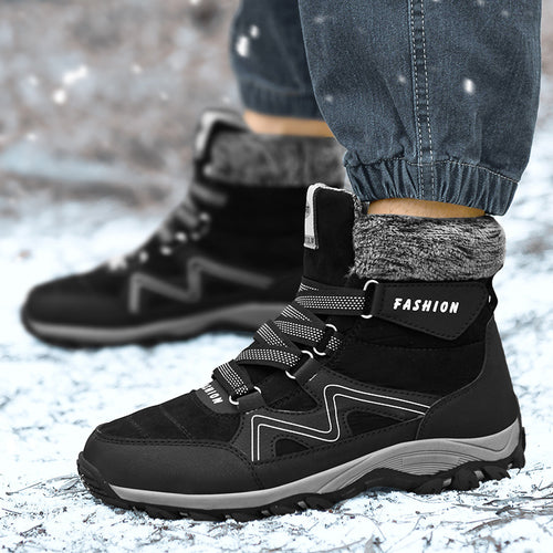 Damen Winterstiefel mit isolierter Fütterung und rutschfester Sohlenkonstruktion Drune