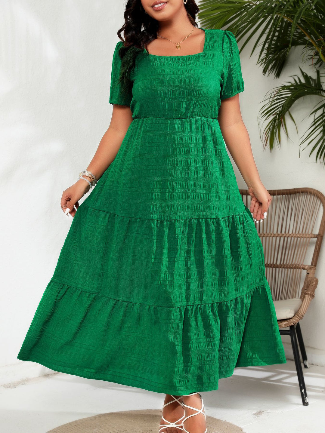 Damen Maxikleid Drune