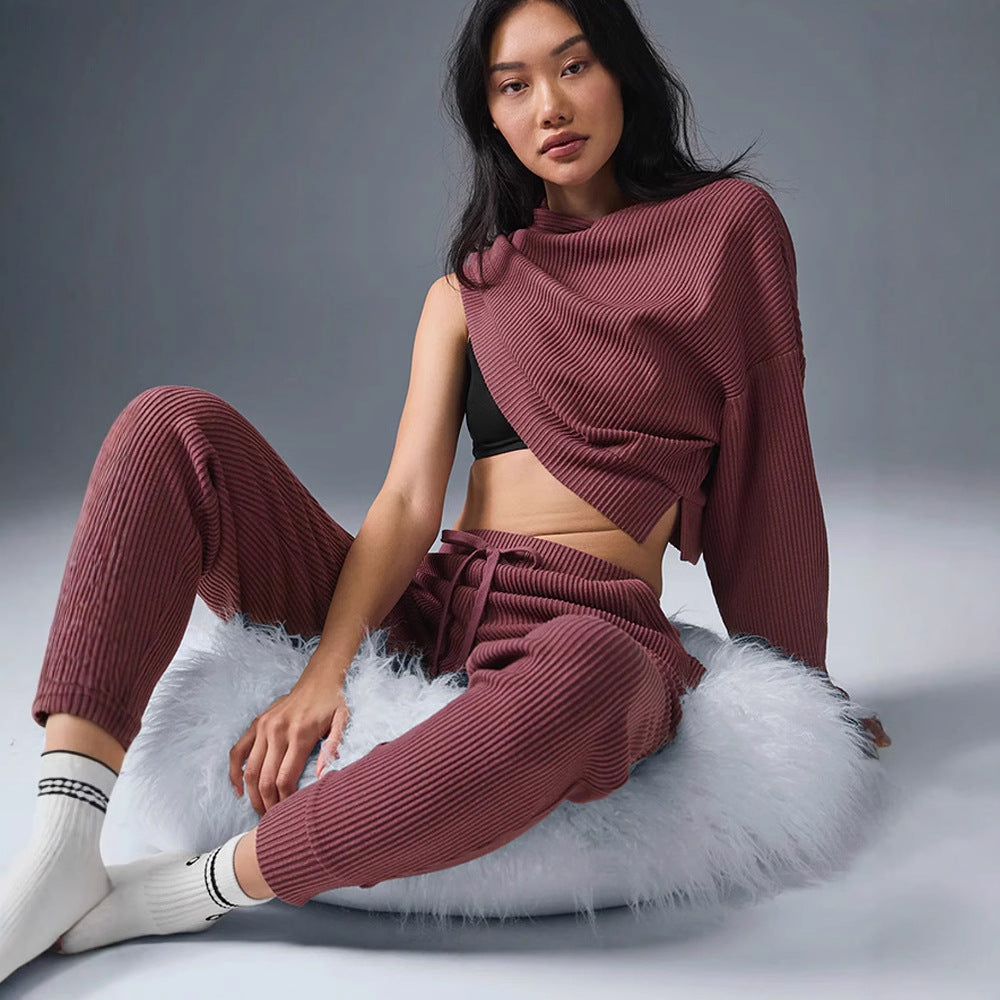 Damen lässiger und leichtgewichtiger Sweat-Anzug Drune