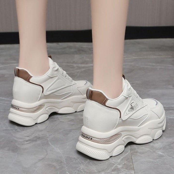 Damen Sportliche Chunky Sneakers mit atmungsaktiven Einsätzen und komfortabler Dämpfung Drune