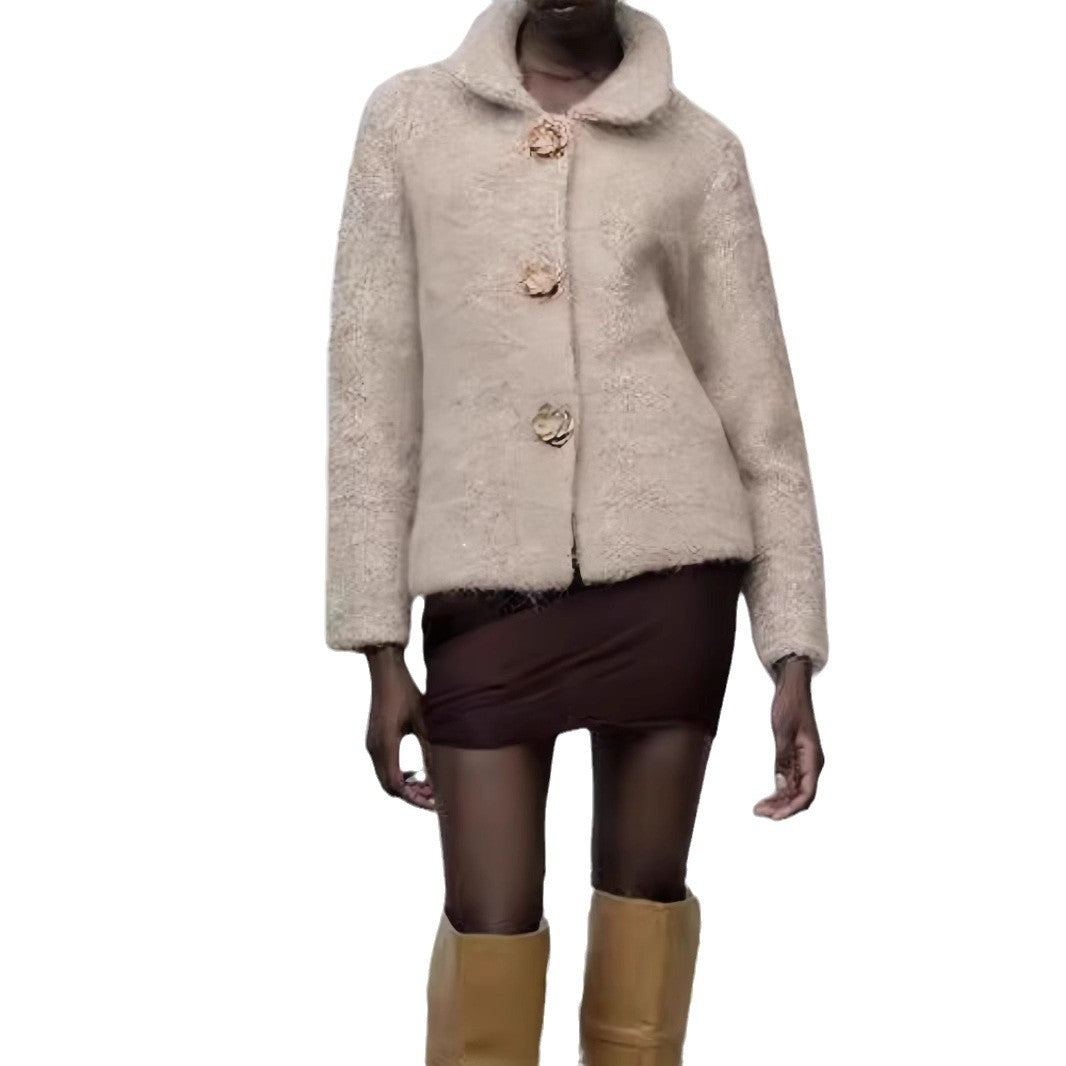 Damen Kuschelige Wohlfühljacke Drune