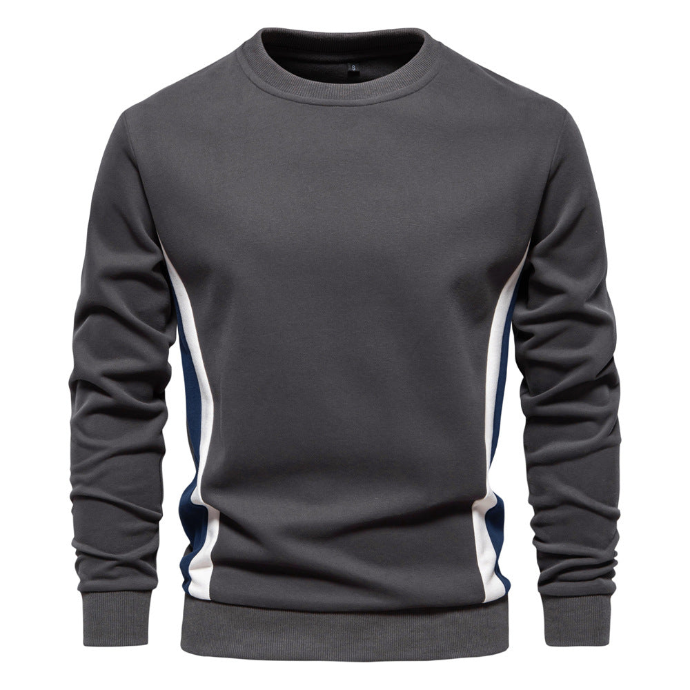 Herren Freizeit-Sweatshirt mit modernem Farbblockdesign Drune