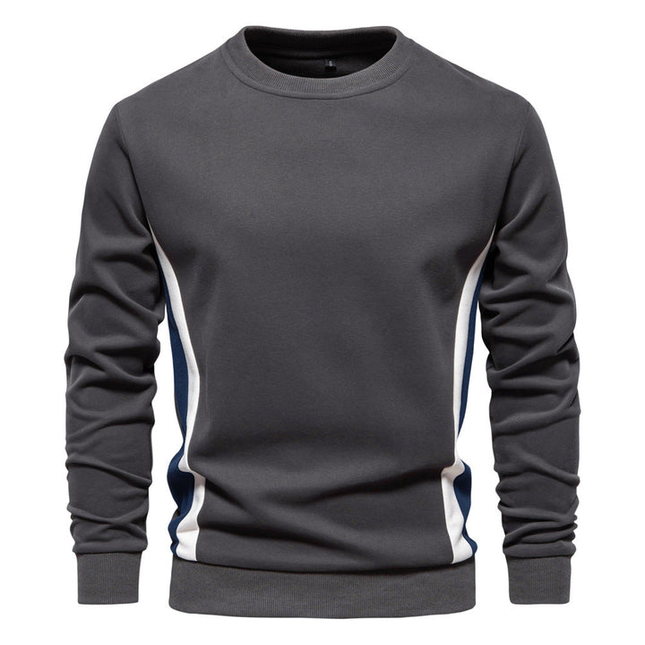 Herren Freizeit-Sweatshirt mit modernem Farbblockdesign Drune