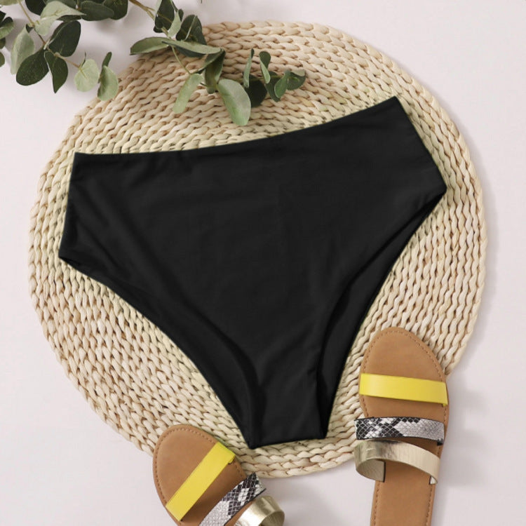 Damen Hochtaillierte Bikinihose Drune