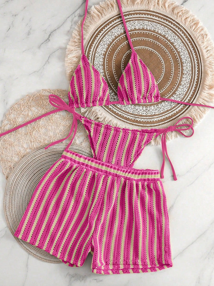 Damen Zweiteiliges Strandoutfit Drune
