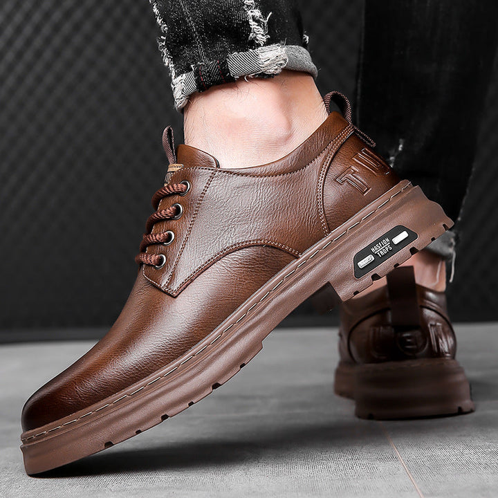 Drune | Elegante Herren-Schnürschuhe mit Rutschfester Außensohle und Atmungsaktivem Innenfutter