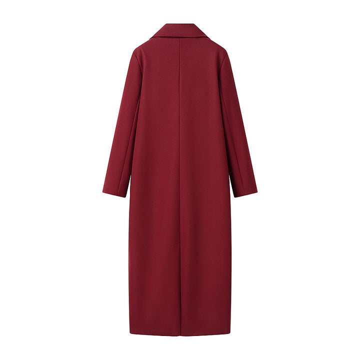 Damen eleganter Doppelreiher-Mantel Drune