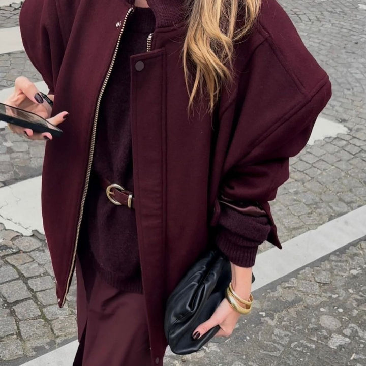 Damen Oversized Steppjacke Drune