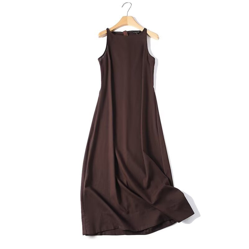 Damen Maxikleid mit elegantem Schnitt und dezentem Rückenausschnitt Drune