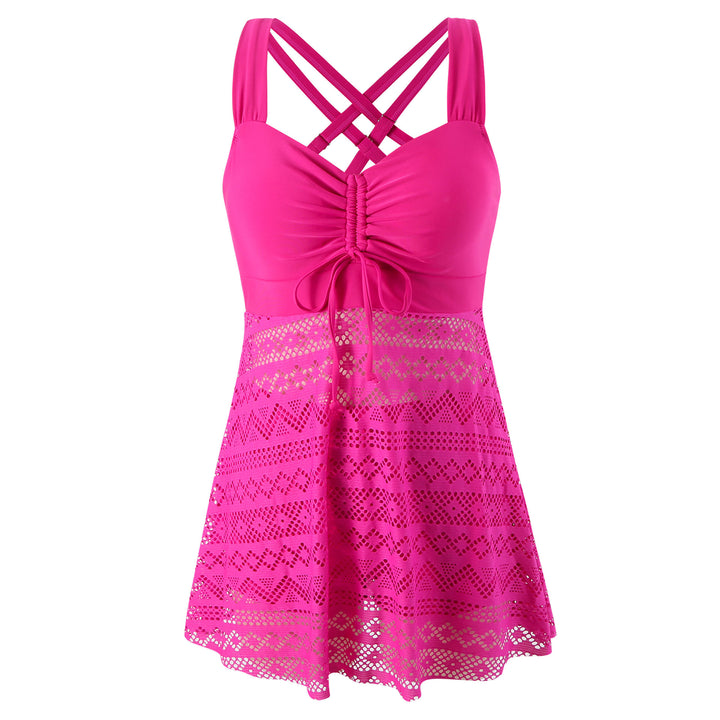 Damen Schwimmkleid mit raffinierter Rückenpartie und sehr elastischer Stoffqualität Drune